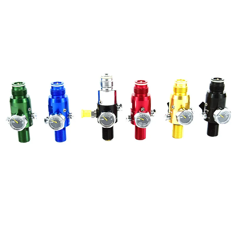 PCP Airforce HPA регулятор 4500PSI 1800PSI выход 5/8-18UNF зеленый красный синий | Спорт и