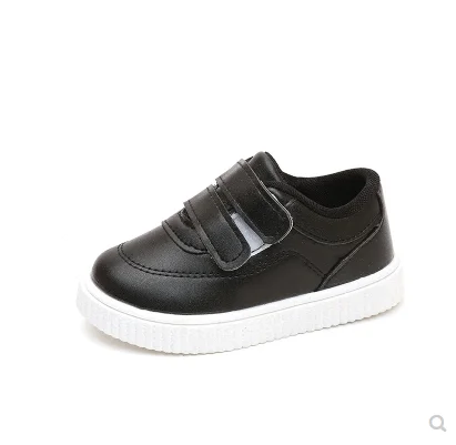 kids sneakers boys shoes girls trainers Children leather white black school pink casual shoe flexible sole fashion | Детская одежда и