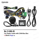 Автомобильный Android Головной блок кабель с CAN-шиной для Uart Box адаптер аудио жгут проводов для Buick Regal