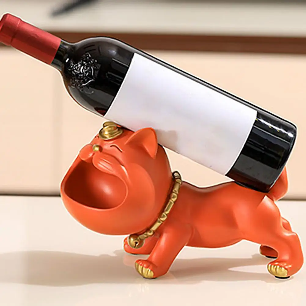 Креативная устойчивая подставка для вина в форме кошки и собаки домашнего декора