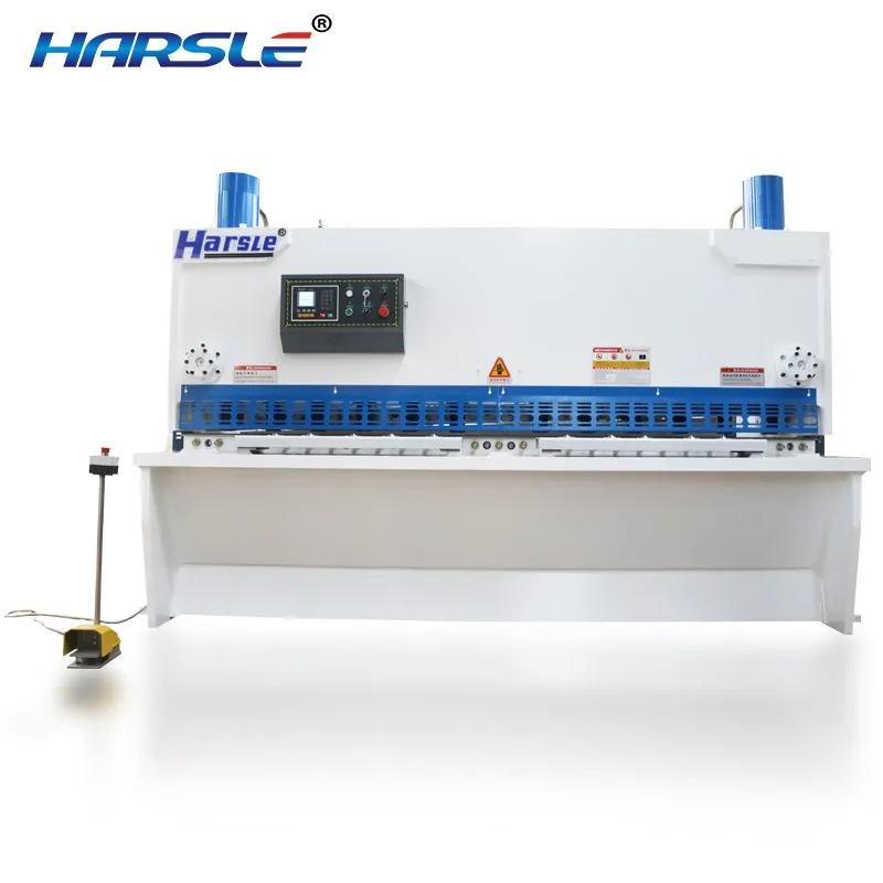 HARSLE QC11K 6x4000 series hydraulic guillotine shearing machine with E21S system | Инструменты