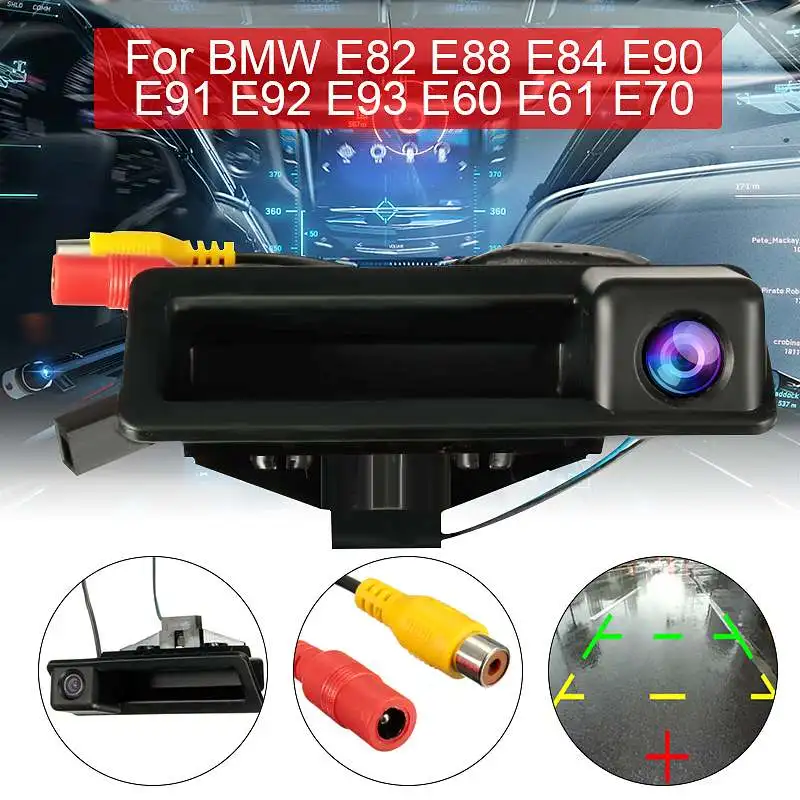 

Car Rear View Camera Backup Reverse Parking For BMW X5 X1 X6 E82 E88 E90 E91 E92 E93 E60 E61 E70 E71 E72 E84