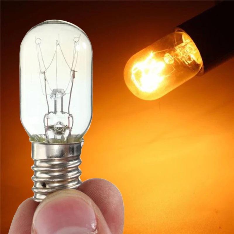 

20 Pcs Warm E14 15W Salt Lamps Globe Lights Refrigerator Bulbs Replacement Accessories AC 220V~240V