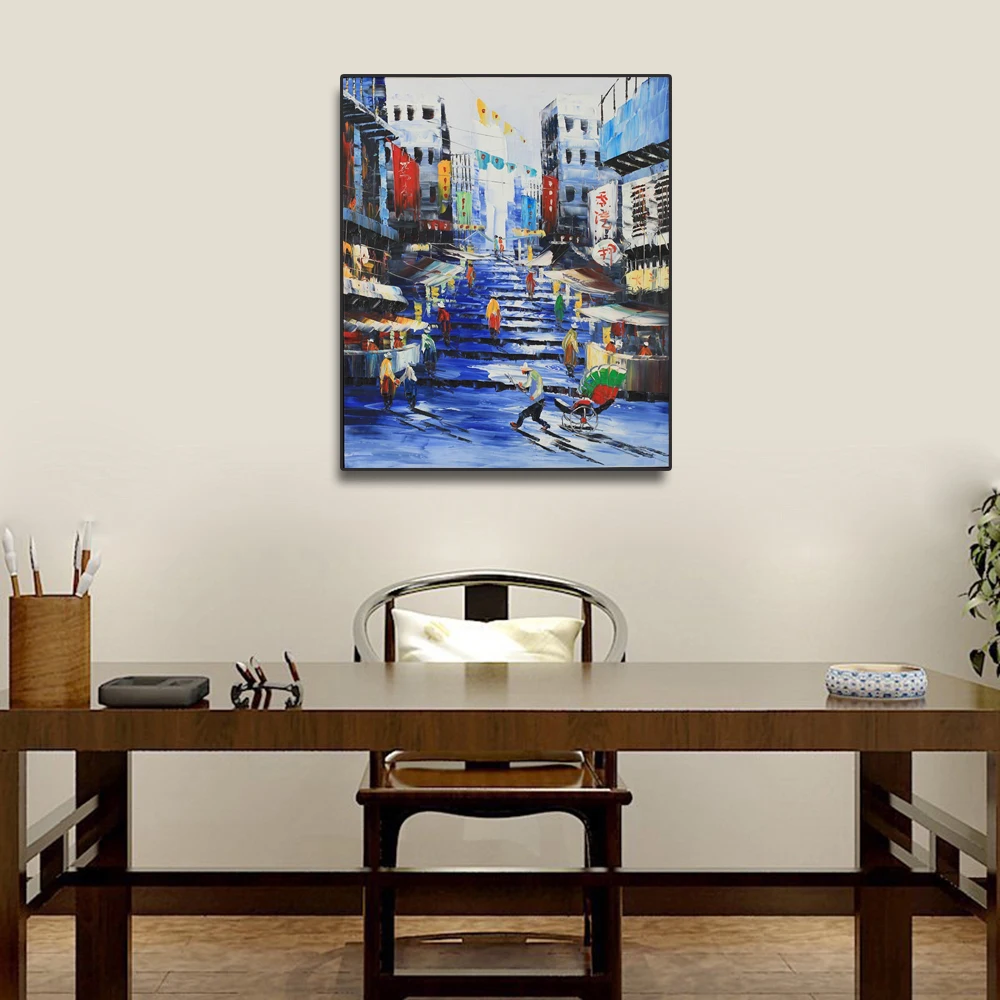 Декоративное искусство ручная работа картина маслом на холсте для гостиной