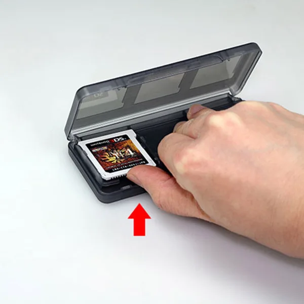 Прозрачный чехол для хранения карт 6 в 1 Nintendo 3DS XL LL NDS DSi|Сумки| |