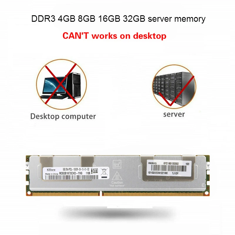 HUANANZHI X99 материнская плата с LGA2011-3 Ксеон E5 2678 V3 4 × 16 ГБ = от 64 Гб 1866 МГц DDR3 память ECC Reg с теплоотводом