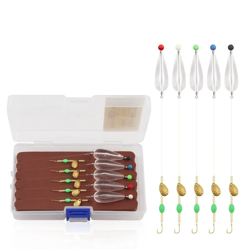 

Combination Sequined Lure Eight-character Ring Artificial Thrower Fishing Hard Bait Wobbler Crankbait pesca Fishing Accessories