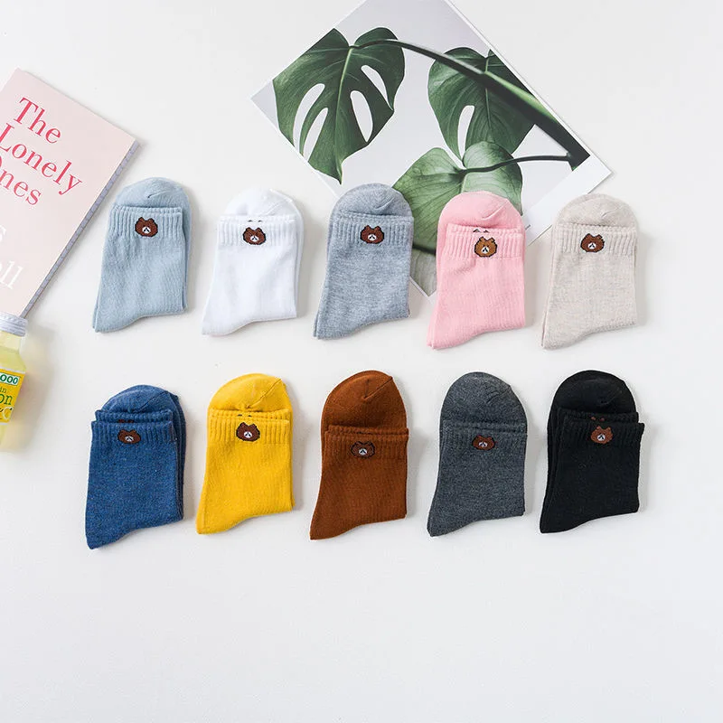Теплая мода мультфильм Симпатичные Короткие носки женские Harajuku милые носки до лодыжки хипстер скейтборд носки-плавники женская обувь; большие размеры 34-41 размер - Color: Green