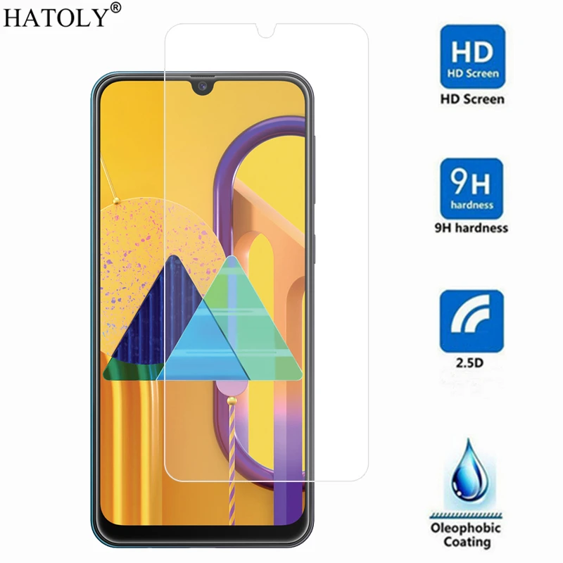 2 uds para Samsung Galaxy M30s de vidrio para Galaxy M30s Protector de pantalla de cristal templado pel&iacute;cula protectora de cristal para Samsung Galaxy m30s-1