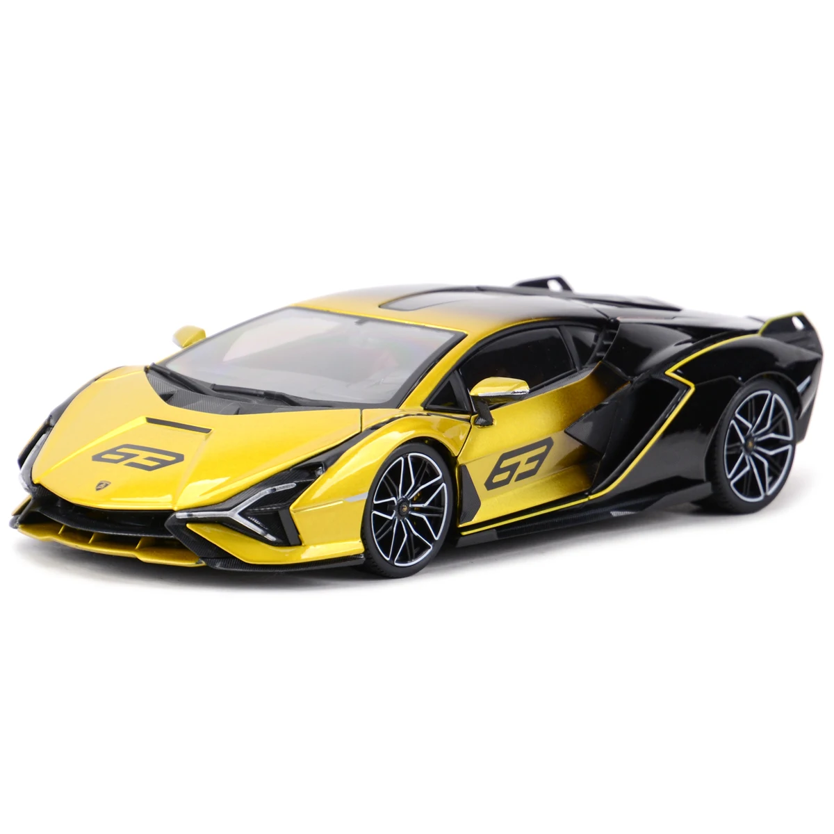 Bburago 1:18 Lamborghini-Sian FKP 37 спортивный автомобиль статический литой Коллекционная