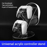 gaming controller stand headset earphone holder acrylic holder for ps4ps5xboxswitch earphone gaming controller stand