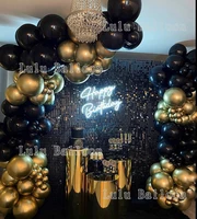 balloon garland kit balloon arch garland for birthday party decorations black gold