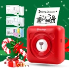 Портативный мини-принтер для фотографий с Bluetooth, 304DPI