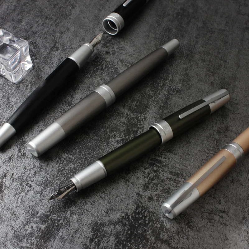 

Перьевая ручка с чернилами 0,5 мм, металлическая, для бизнеса и офиса