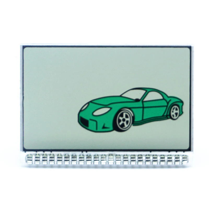 Tz-9030 брелок с ЖК-дисплеем и чехлом для русской двухсторонней автомобильной