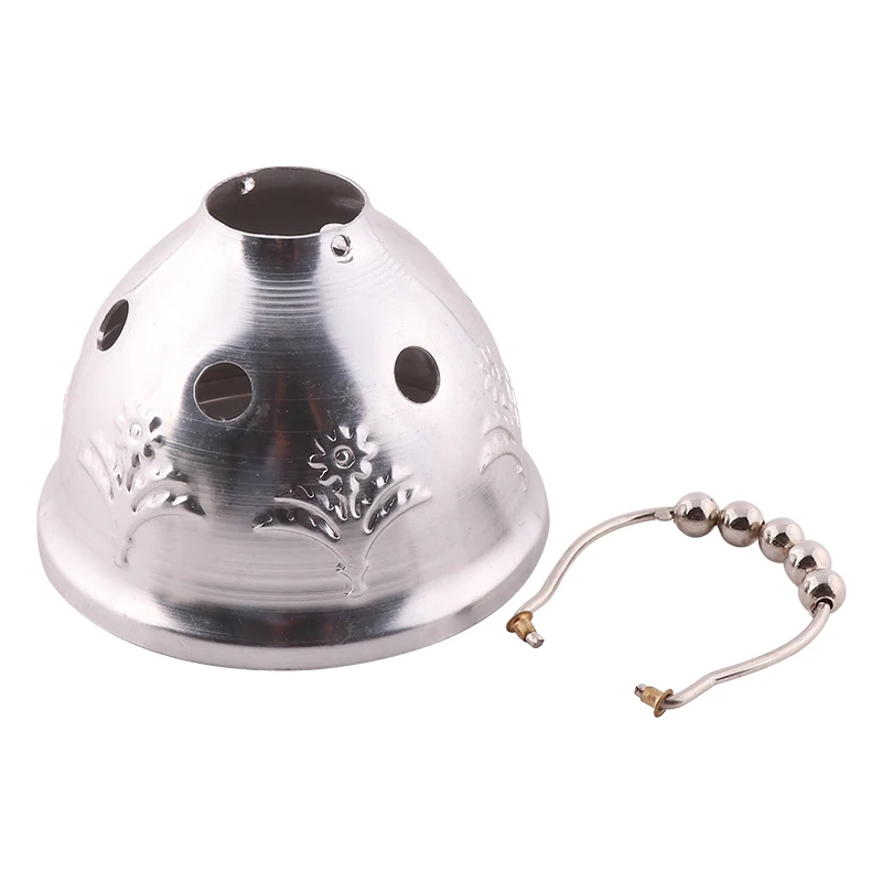 Мини Размеры металлические щипцы для кальяна прикрытие от ветра с ручкой Чичи