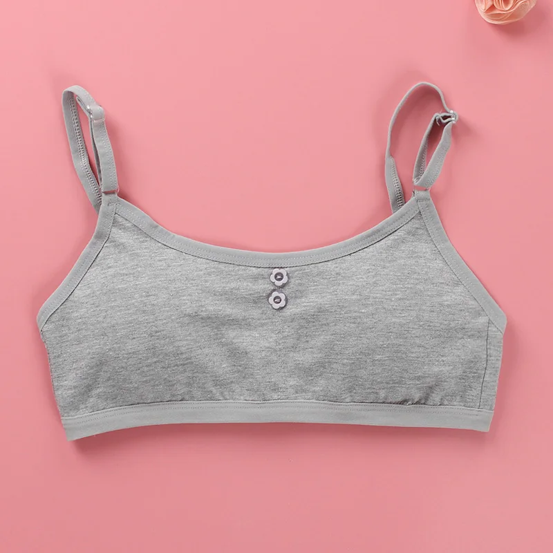 Хлопковый бюстгальтер для девочек Дышащая коллекция подростка года Нижнее белье
