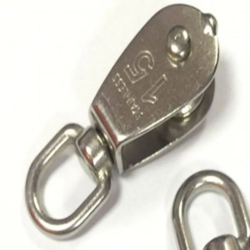 Высокое качество веревочный шкив из нержавеющей стали сверхмощный стальной