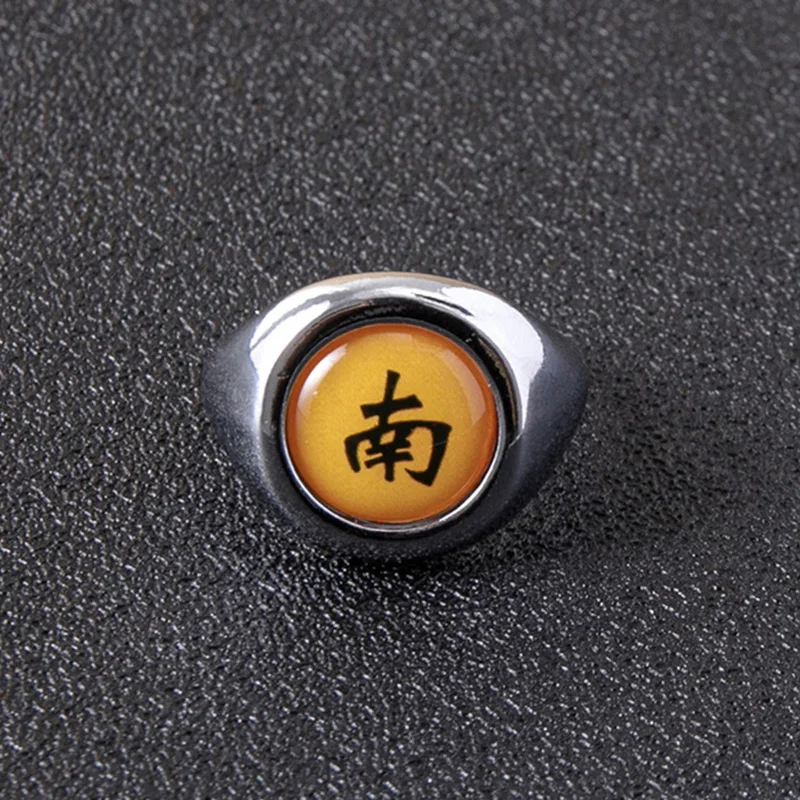 Косплей Аниме Akatsuki кольцо с изображением Знака Доллара японский ниндзя боль Uchiha