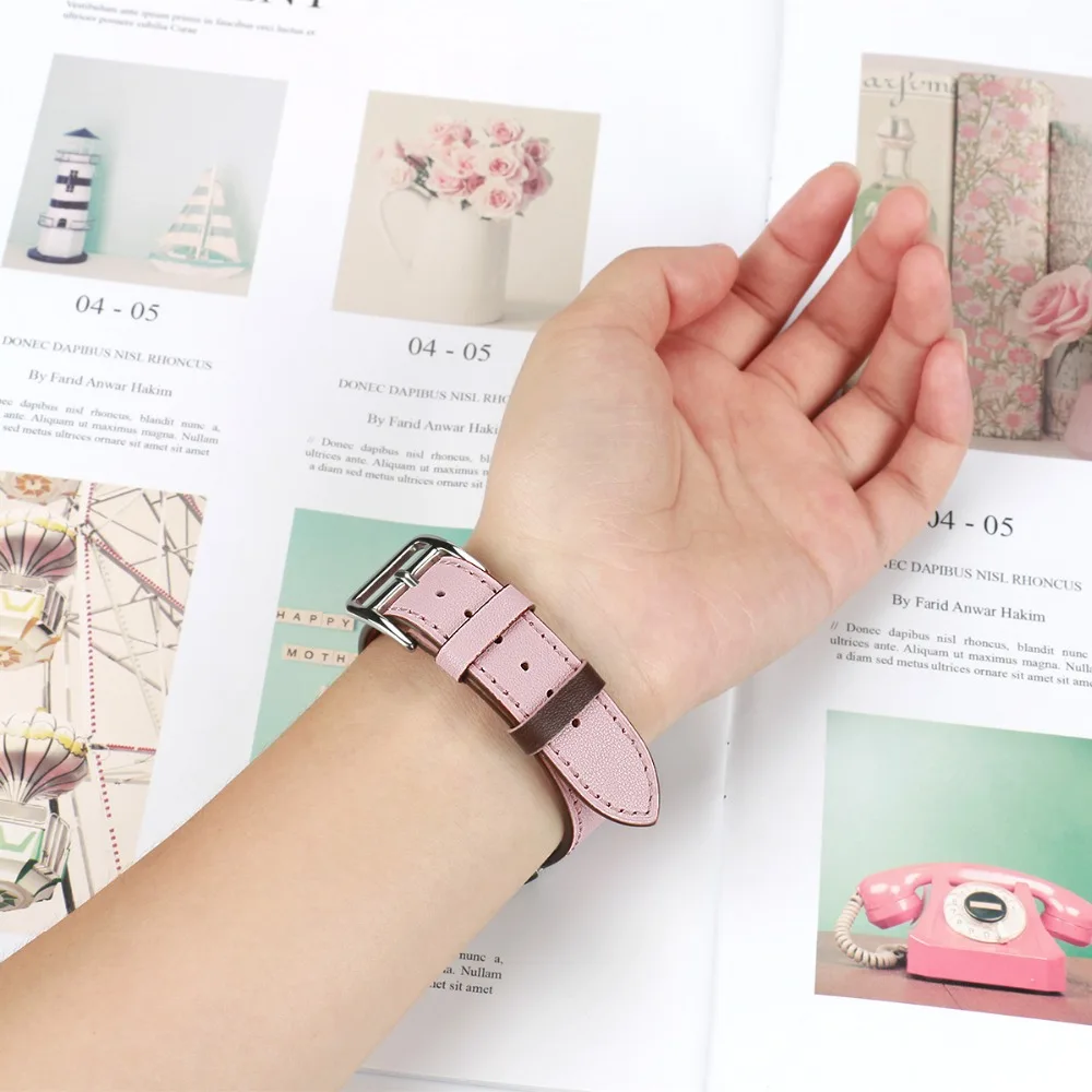 

Leather band For Fitbit Versa /versa 2/versa lite strap Versa correa Replacement Bracelet belt smartwatch Watch accessories