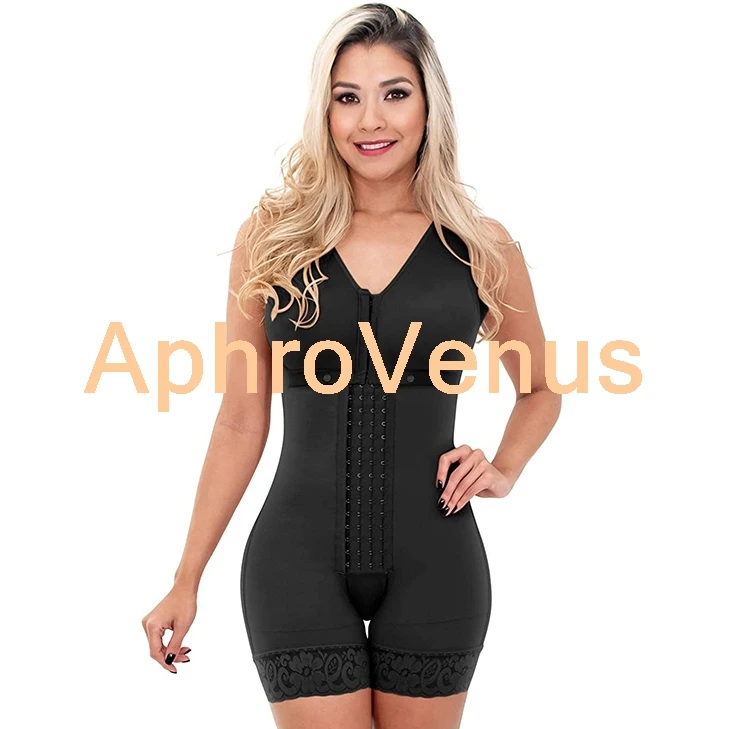 Fajas High Compression Garments Overbust Postpartum Recovery Slimming Body Shaper Waist Girdle Butt Lifter Shapewear