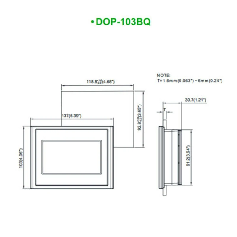 Новый сенсорный экран Delta HMI 4 3 дюйма сменный для автомобилей с процессором (HMI)