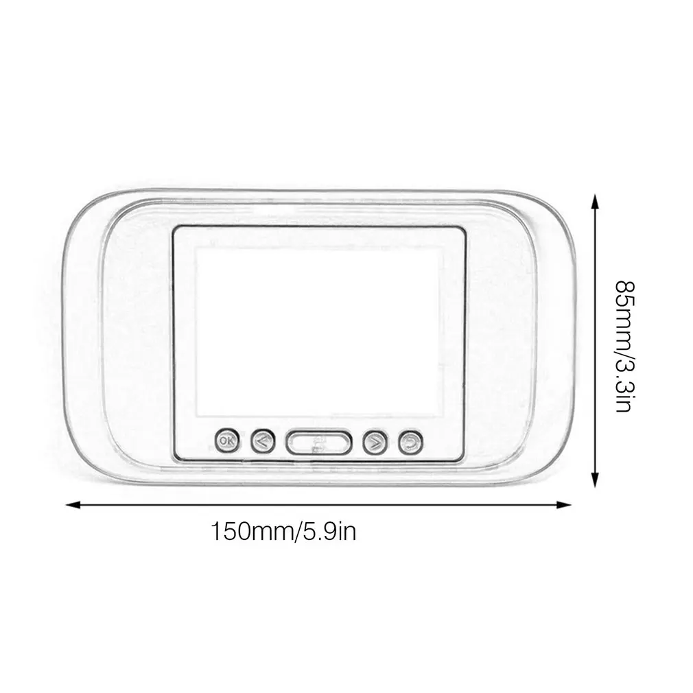 Практичный цифровой дверной зритель 3 2 &quotсветодиодный дисплей HD глазок