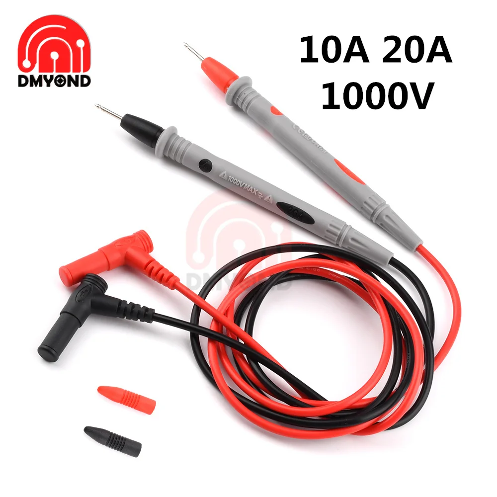 Цифровой игольчатый мультиметр с тонким наконечником 1000 В 10 А 20 1 пара цифровой
