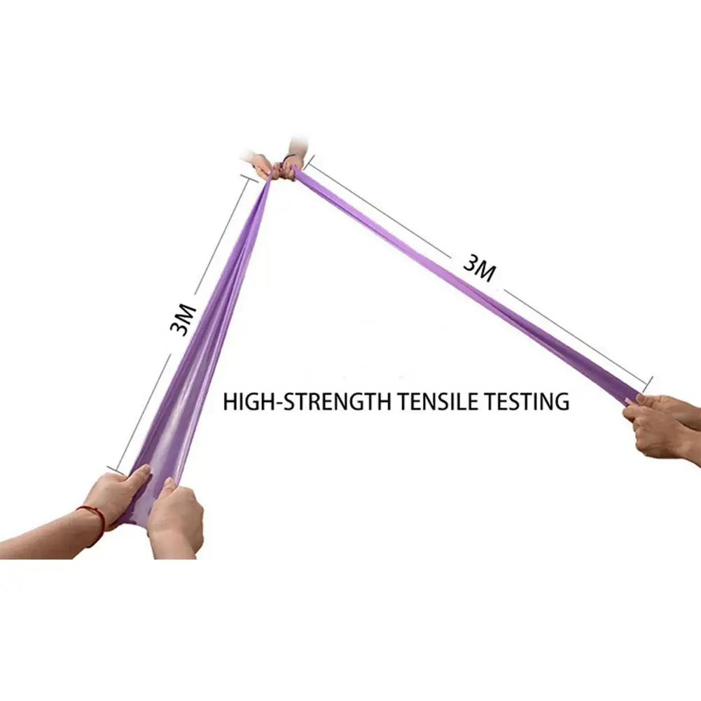 GloryStar латексный эластичный ремень для йоги бодибилдинга фитнеса гибкая
