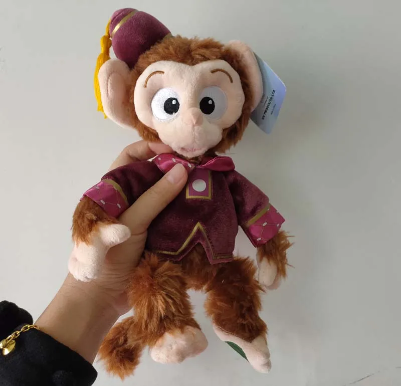 DISNEY малыш принцесса Аладин куклы Обезьяна Абу плюшевая игрушка 26 см | Игрушки и