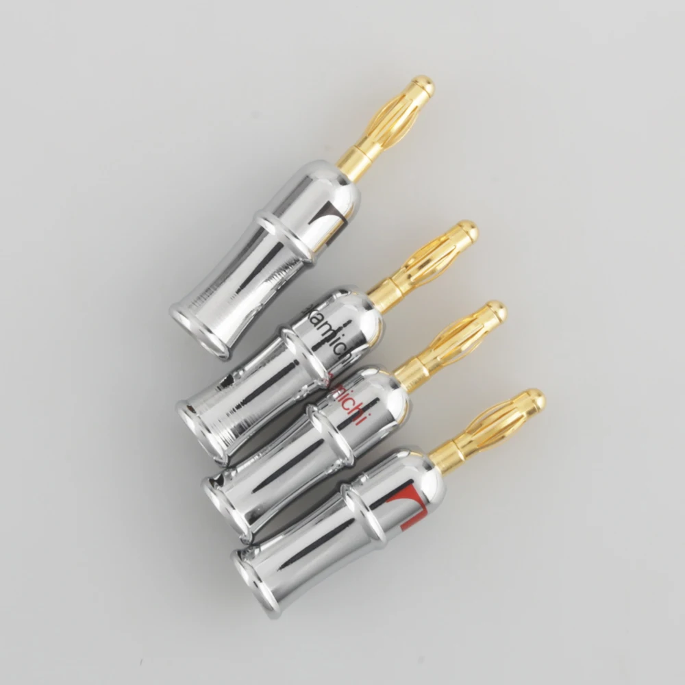 Позолоченный Банановый разъем Nakamichi 24 к 12 штук в партии|lot|lot lotlots plugs |
