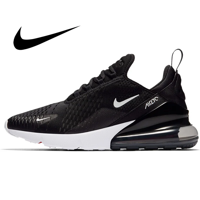 Оригинальные подлинные мужские кроссовки для бега Nike Air Max 270, спортивные кроссовки яркого цвета, Легкая сетчатая дышащая обувь AH8050