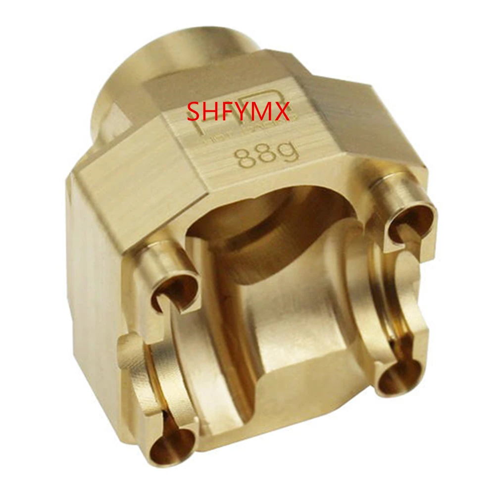 Тяжелая латунная накладка на ось ходовой части противовес для 1/10 Rc Crawler Axial Капа 1 9