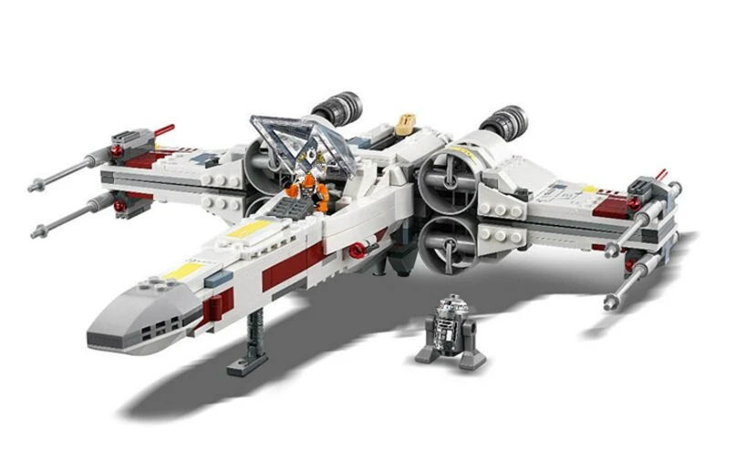 05145 Звездные войны Poe X-Wing Fighter строительные блоки кирпичи Звездные фигурки модель истребитель игрушки для детей Совместимые 75218