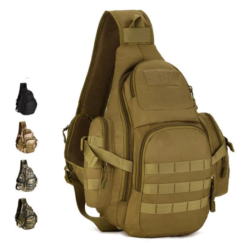 Molle военный слинг сумки кемпинг рюкзаки Molle дорожная сумка ремень одиночный Shouder штурм Спорт на открытом воздухе нейлон компьютер XA575WA