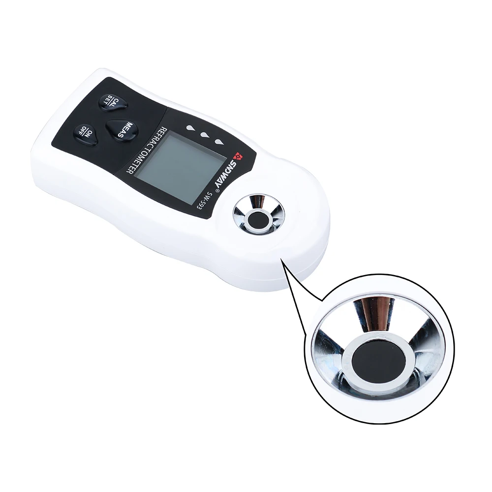 SNDWAY профессиональный рефрактометр измеритель сахара жк-дисплей детектор