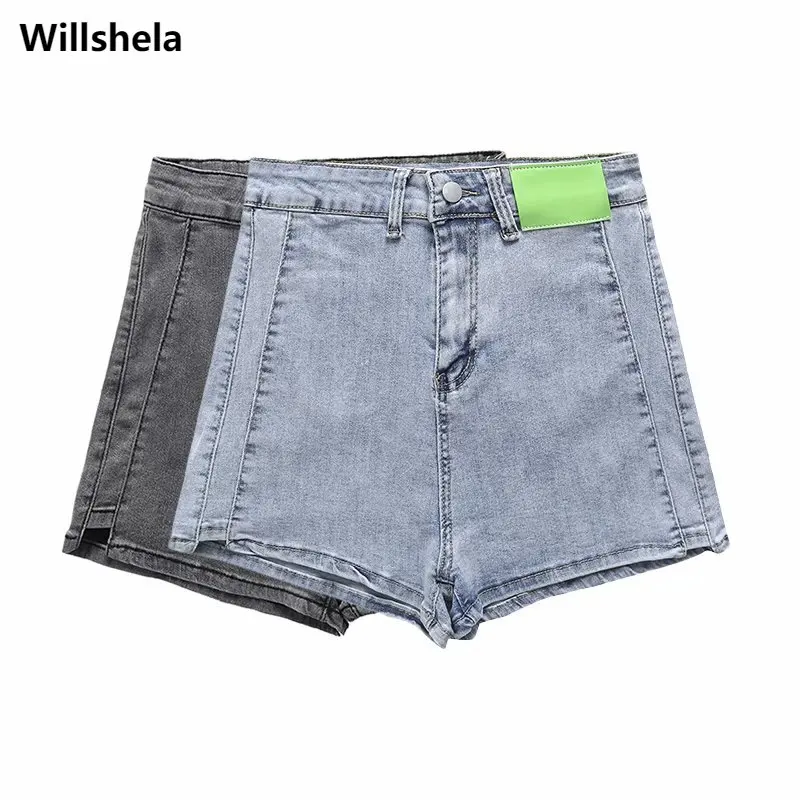 

2021 джинсовые шорты женские летние с высокой талией повседневные модные элегантные шикарные женские шорты