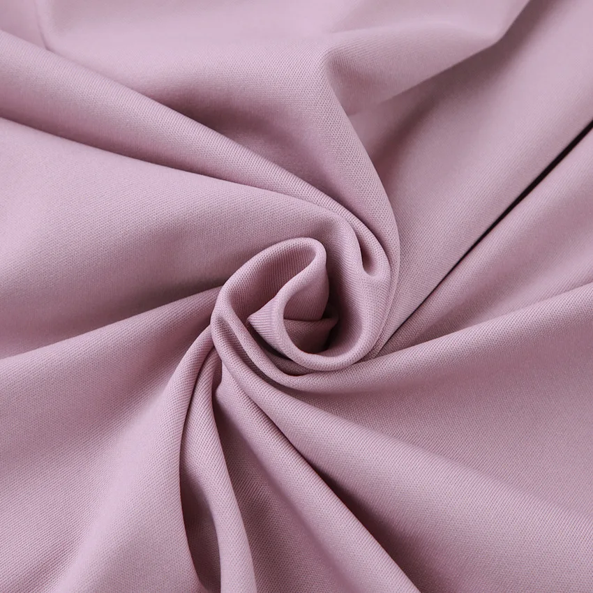 

2021 Purple Silm Fit and Flare Dress Women Elegant Mini Pleated O Neck Knit Dresses Casual Party Basic Long Sleeve Vestido New