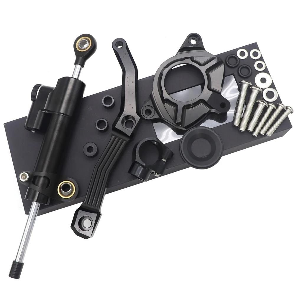 Новый Для KAWASAKI Z1000 2010-2013 Алюминиевый рулевой Стабилизатор Крепление амортизатора