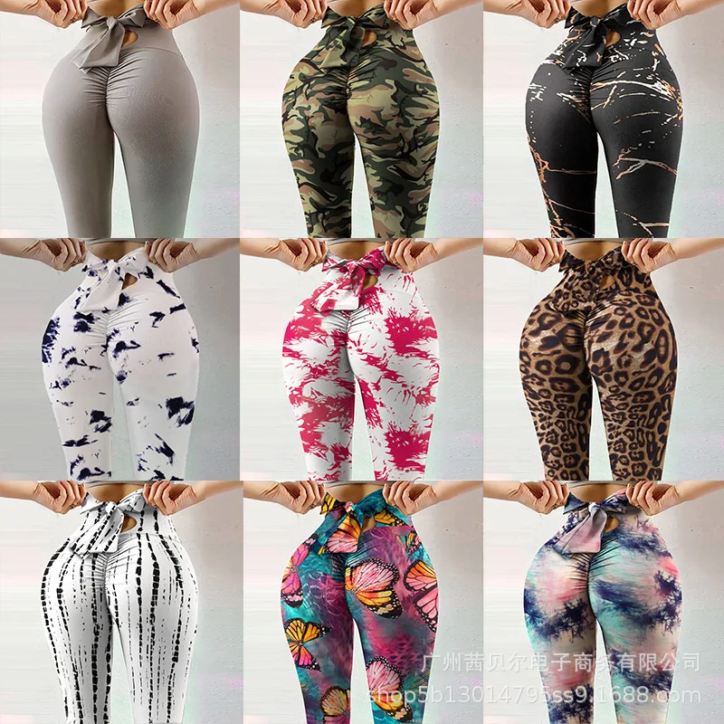 

Donsignet New Women's Sexy Tight-fitting Bow-knot Pencil Pants Leggings Women Leggings Fashion Womens Clothing