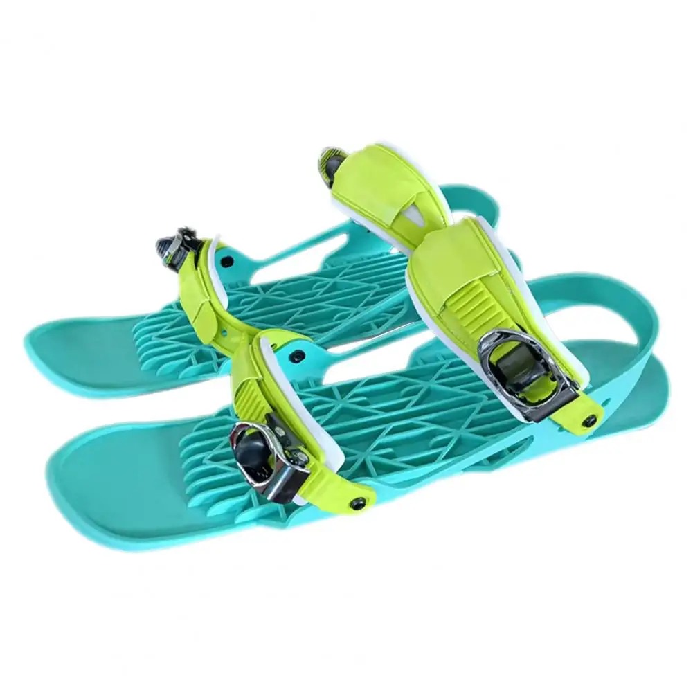 

​Mini Short Ski Skates for Snow Skis for Winter Shoes Skiboard Snowblades for New Winter Sport at Snow Resorts Ajustable Snowfee