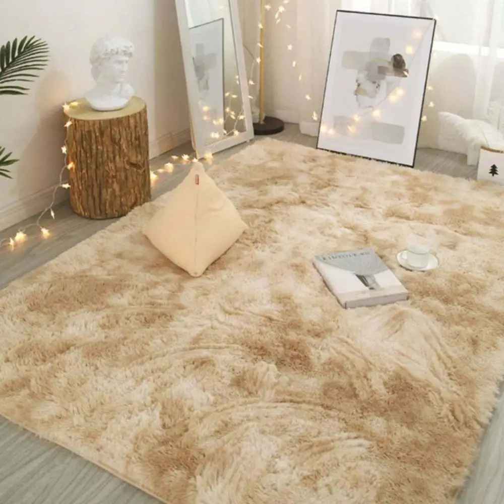 

Tie-dye Carpet Living Room Coffee Table Bedroom Cute Bedside Blanket Floor Mat