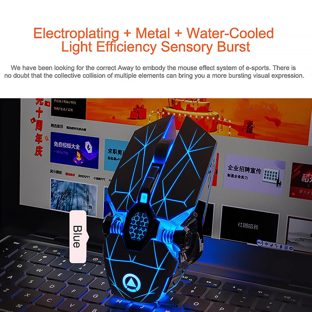

Professional Wired Gaming Mouse 6 Button 3200DPI LED Optical USB Computer Mouse Game Mice Silent Mouse Mause For PC laptop Gamer