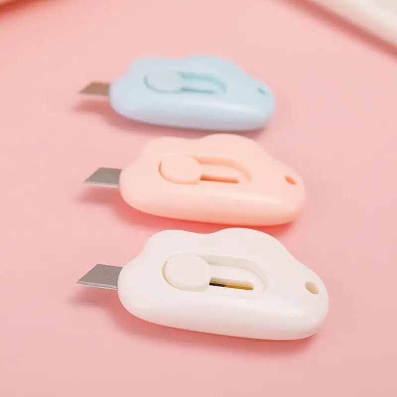 Нож MINKYS Kawaii компактный нож для рисования в виде облака кролика резак бумаги