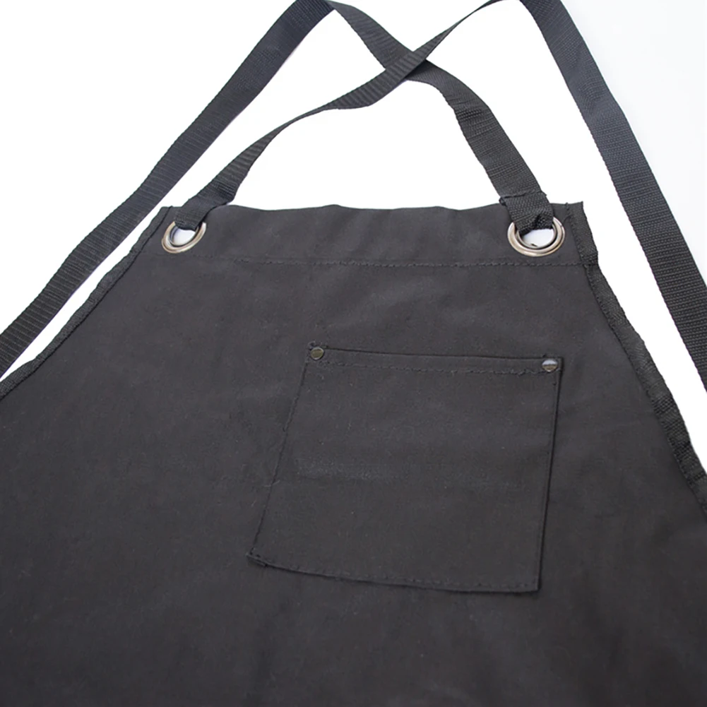

Waxed Canvas Work Apron Tool Adjustable Durable Woodworker Carpenter Mechanics Adjustable Kitchen Apron Convenient Apron Hot