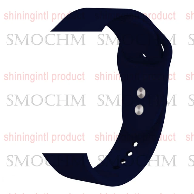 Blue Silicon Smochm IWO 10 Bluetooth умные часы серии 1:1 IWO 8 Plus IWO 9 обновленный gps трекер спортивные умные часы для Apple iPhone Android - Цвет: Blue Silicon