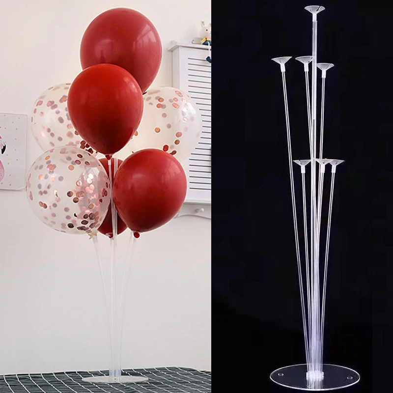 7 трубы подставка для воздушных шаров 12 дюймов держатель шарика Колонка