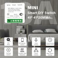 tuya smart wifi switch supporte 2 way smart home wireless switch alexa google home 16a timer voice control diy automation module