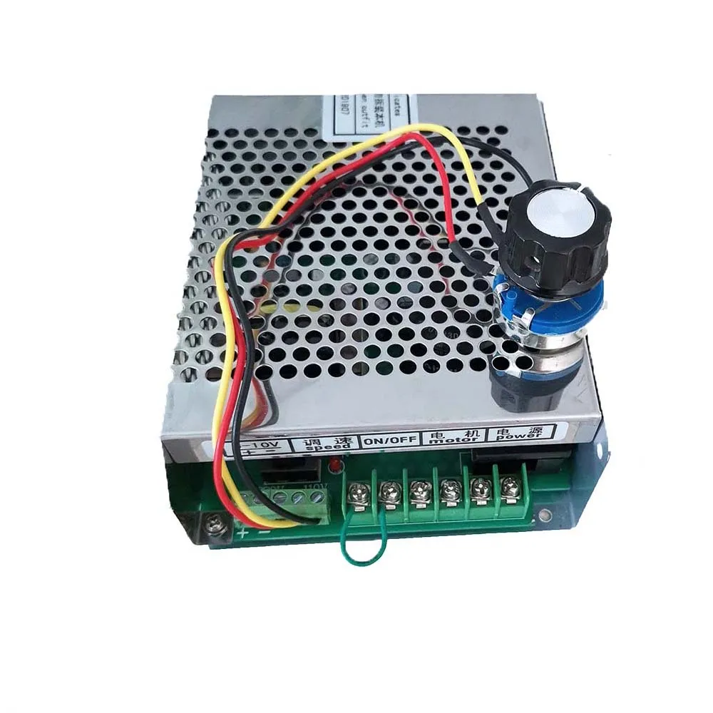 С воздушным охлаждением 0.5kw CNC spindleMotor Kit ER11 патрон 500 Вт мотор шпинделя+ регулятор скорости питания для гравировки