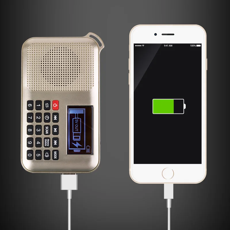 Мини динамик на солнечной энергии Mp3 аудио музыкальный плеер со светодиодом